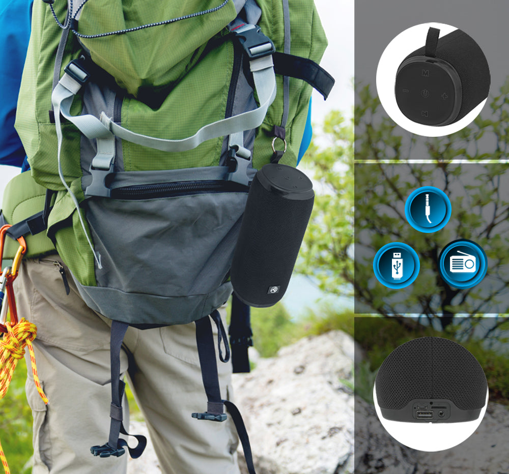 Tellur Gliss Bluetooth Speaker 16W, Black