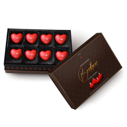 Heart Shaped Bonbon Candle Lights – Ρομαντικά Κεριά Σε Σχήμα Καρδιάς – Θήκη για κινητό από το PhoneBazaar.gr