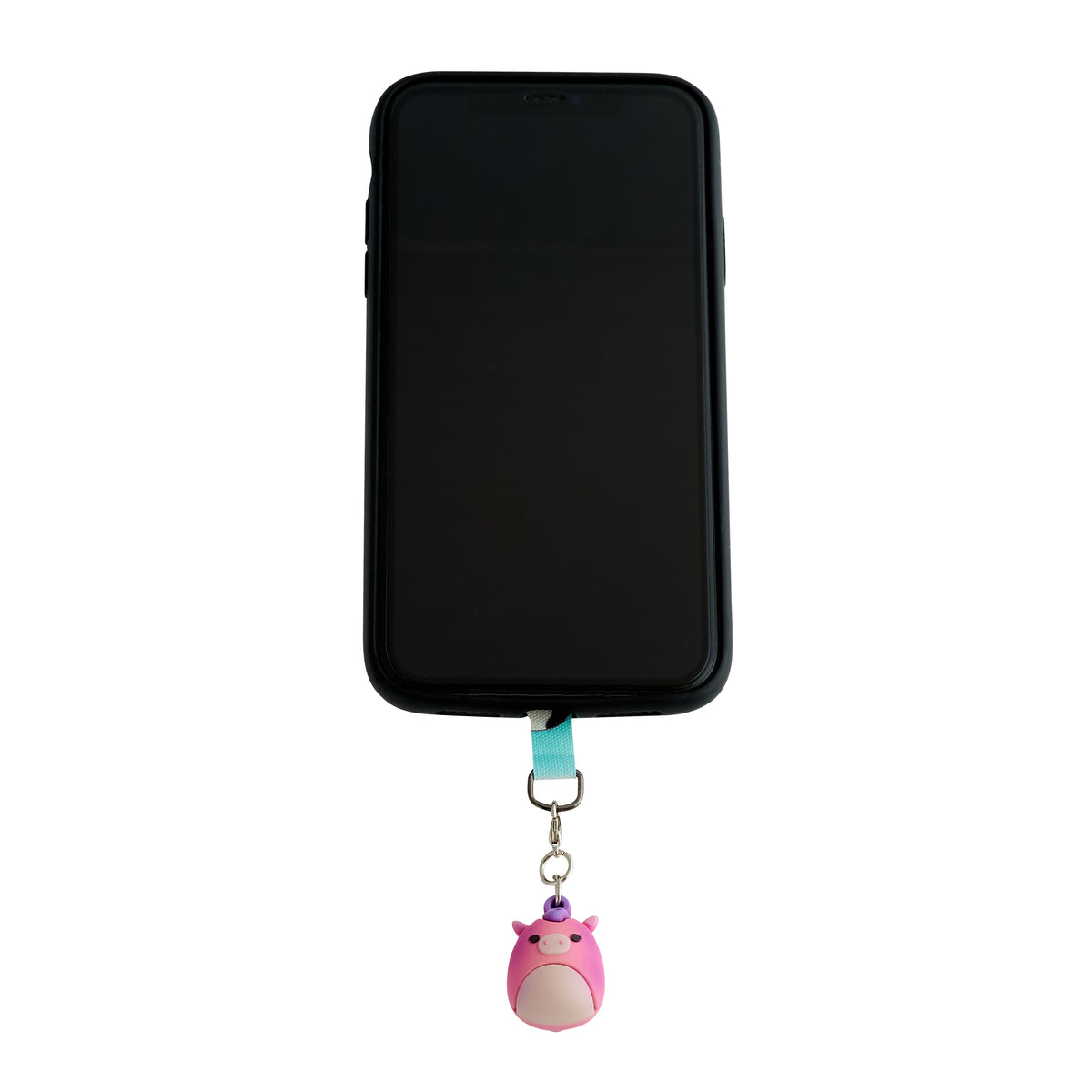 Lazerbuilt Squishmallows Lola the Unicorn Mobile Charm – Universal Μπρελόκ Κινητού με Pad Σύνδεσης