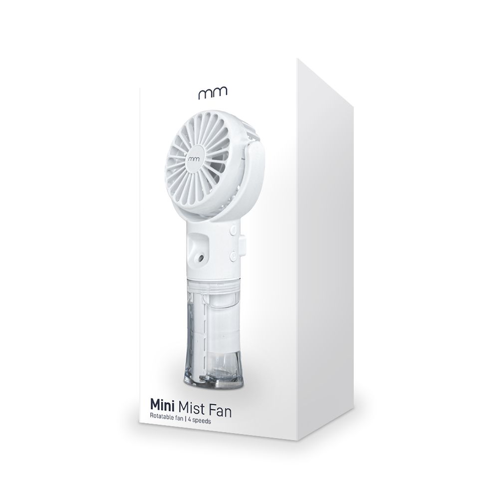 Mini Mist Fan – Φορητός Ανεμιστήρας με Λειτουργία Ψεκασμού Ομίχλης