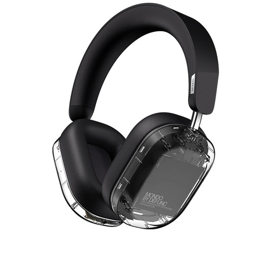 Defunc Mondo Over-Ear Dual Driver Headphones Ασύρματα Ακουστικά (Transparent) – Θήκη για κινητό από το PhoneBazaar.gr