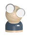 Designnest® Gogglelamp |Mr Watt| Επιτραπέζιο Φωτιστικό Από Ξύλο Σφενδάμου Και Αλουμίνιο Με Ρύθμιση Φωτεινότητας Αφής (Grey/Blue/Wood) – Θήκη για κινητό από το PhoneBazaar.gr