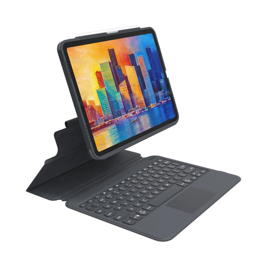 Zagg Pro Keys Με Trackpad Θήκη Με Πληκτρολόγιο Για Apple Ipad Air 10,9" 4Ης Γενιάς & Ipad Pro 11,0" (1Ης, 2Ης, 3Ης Γενιάς) Σε Charcoal Χρώμα - 103407937 – Θήκη για κινητό από το PhoneBazaar.gr