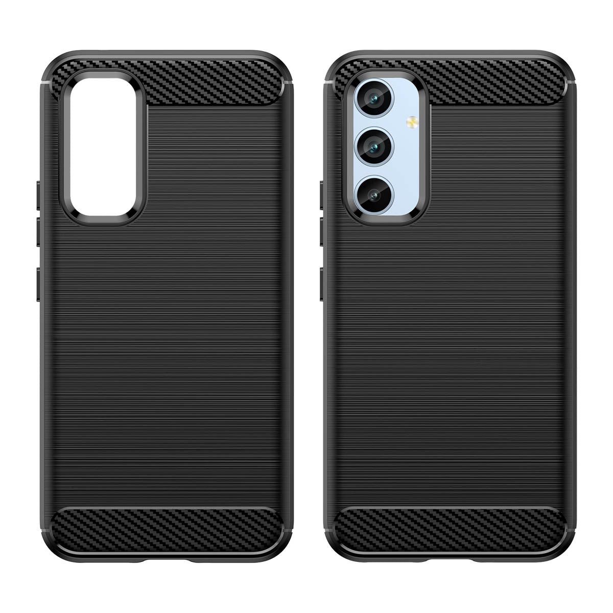 Carbon Θήκη Θήκη Για Samsung Galaxy A54 5G Flexible Silicone Carbon Cover Black – Θήκη για κινητό από το PhoneBazaar.gr