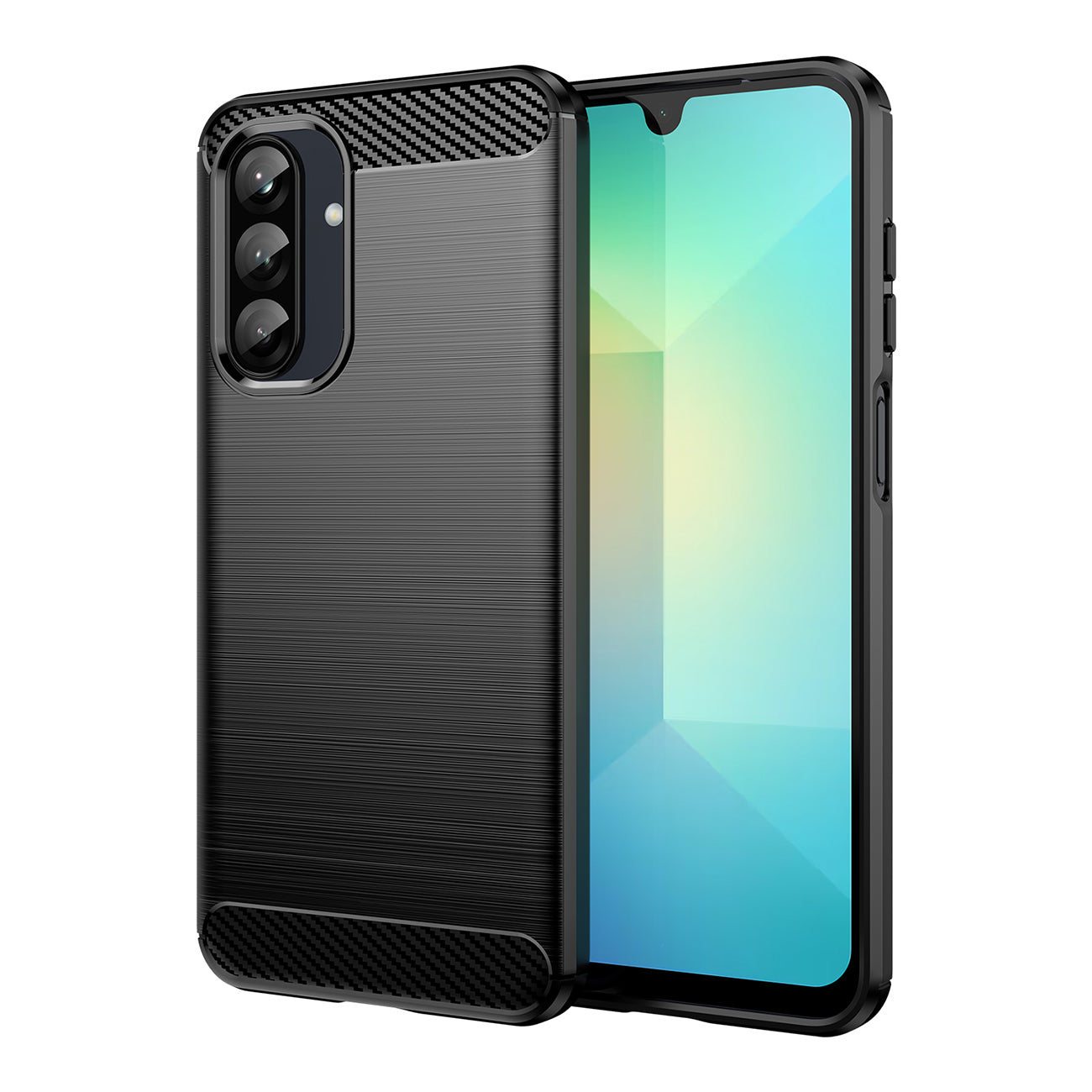 Carbon Θήκη Samsung Galaxy A26 Black – Θήκη για κινητό από το PhoneBazaar.gr