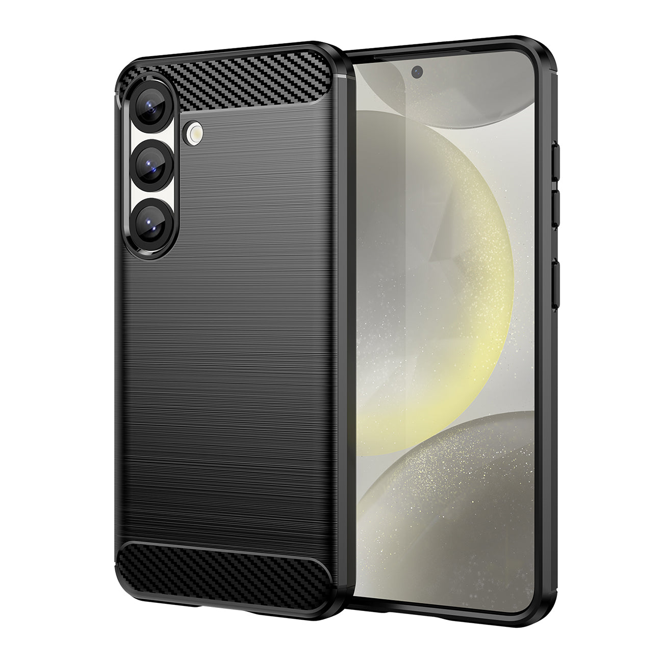Carbon Θήκη Για Samsung Galaxy S25 - Black – Θήκη για κινητό από το PhoneBazaar.gr