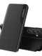 Οικολογική Δερμάτινη Παράθυρο Θήκη Για Samsung Galaxy A16 / A16 5G Με Flip - Βιβλίο And Βάση - Black – Θήκη για κινητό από το PhoneBazaar.gr