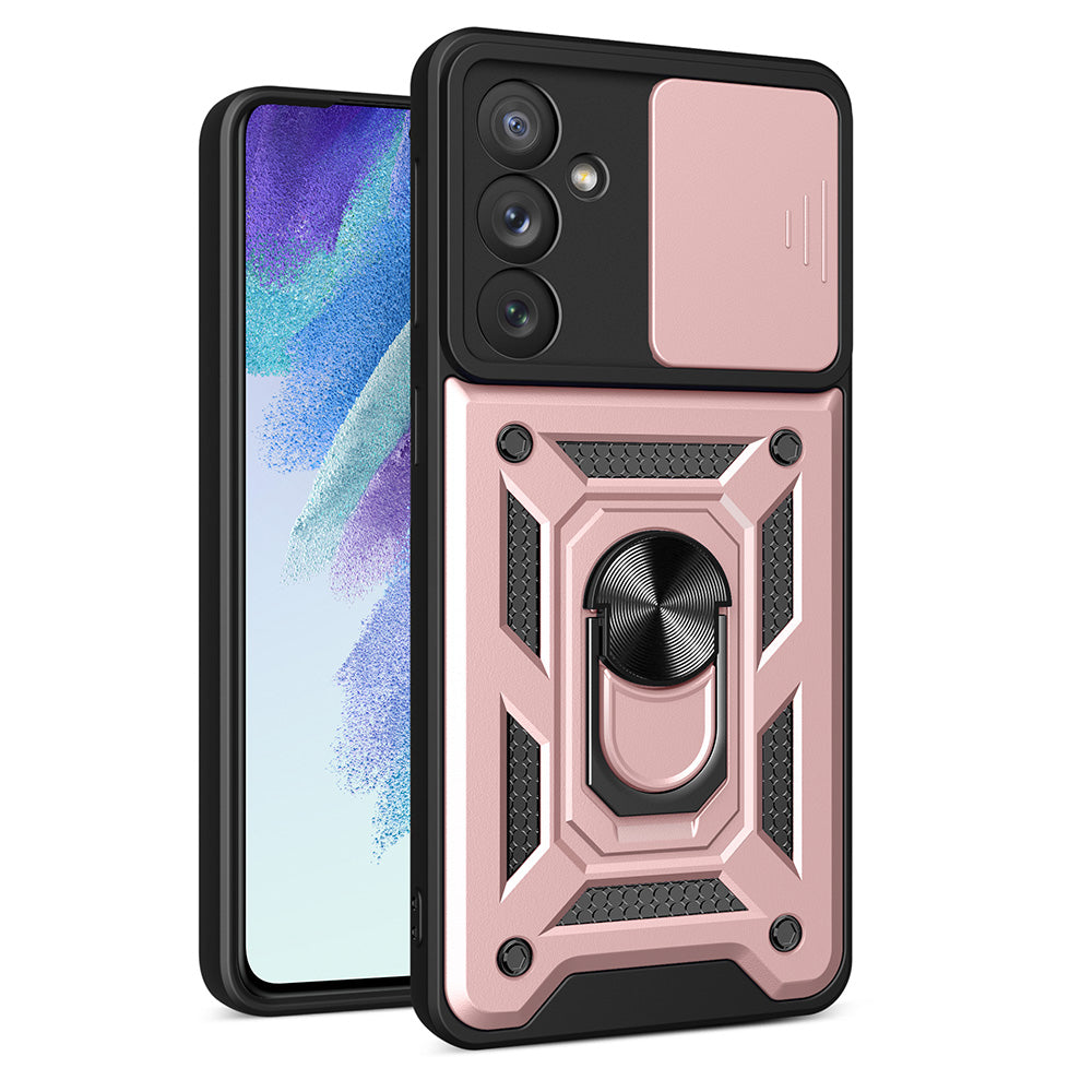 Υβριδική Θωρακισμένη Camshield Θήκη Για Samsung Galaxy A54 5G Armored Θήκη Με Camera Cover Pink – Θήκη για κινητό από το PhoneBazaar.gr