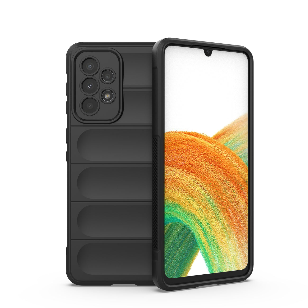 Magic Shield Θήκη Για Samsung Galaxy A33 5G Flexible Armored Cover Black – Θήκη για κινητό από το PhoneBazaar.gr