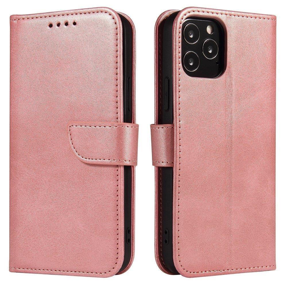Μαγνητική Θήκη Elegant Θήκη Cover Με A Flap And Stand Function Για Samsung Galaxy A73 Pink – Θήκη για κινητό από το PhoneBazaar.gr