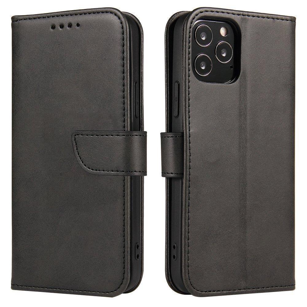 Μαγνητική Θήκη Elegant Θήκη Cover Με A Flap And Stand Function Για Samsung Galaxy A73 Black – Θήκη για κινητό από το PhoneBazaar.gr
