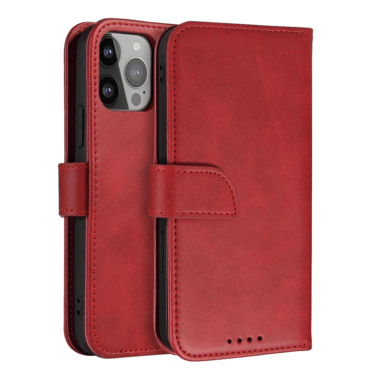Μαγνητική Θήκη Με Flip - Βιβλίο Για Samsung Galaxy S25 - Red – Θήκη για κινητό από το PhoneBazaar.gr