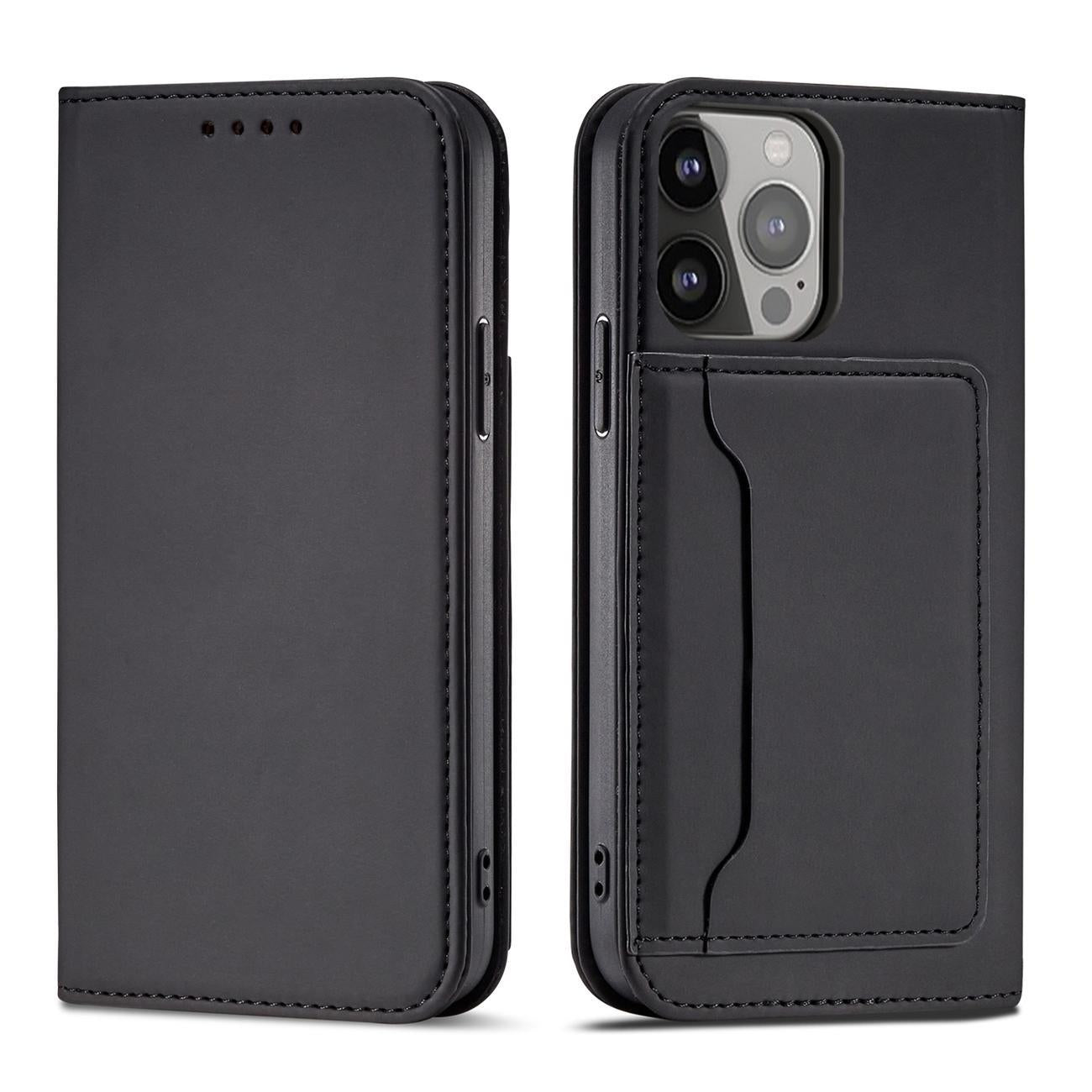 Μαγνητική Card Θήκη Για Samsung Galaxy A23 5G Cover Με Flip Πορτοφόλι Stand Black – Θήκη για κινητό από το PhoneBazaar.gr