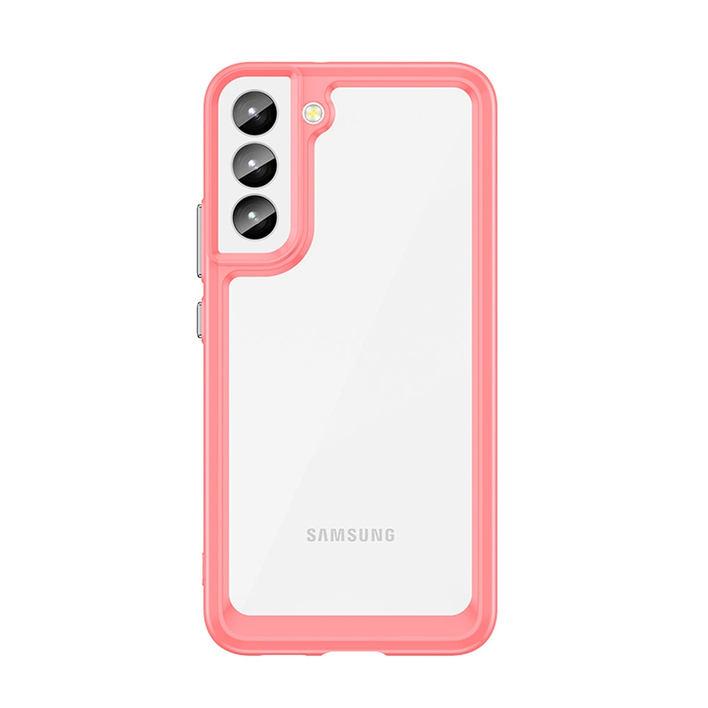 Outer Space Θήκη Κάλυμμα Για Samsung Galaxy S22 + (S22 Plus) Hard Κάλυμμα Με Gel Πλαίσιο Red – Θήκη για κινητό από το PhoneBazaar.gr