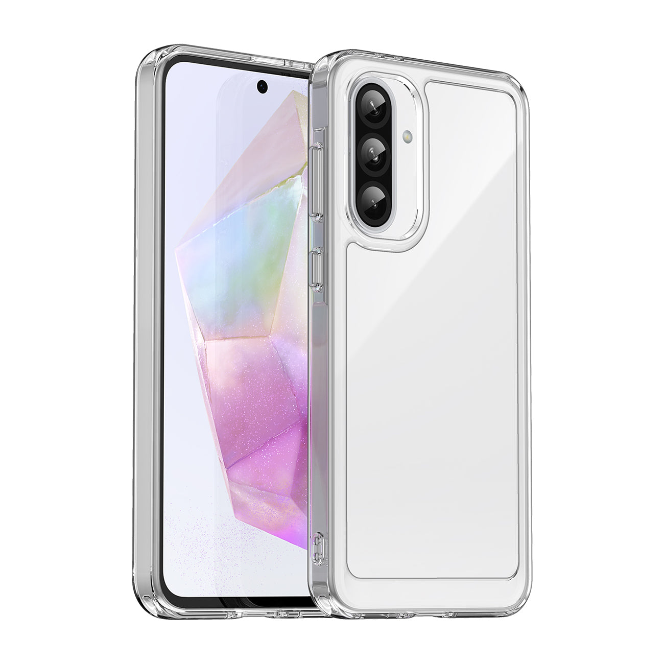 Outer Space Θήκη Για Samsung Galaxy A26 Κάλυμμα Με Εύκαμπτο Frame - Transparent – Θήκη για κινητό από το PhoneBazaar.gr