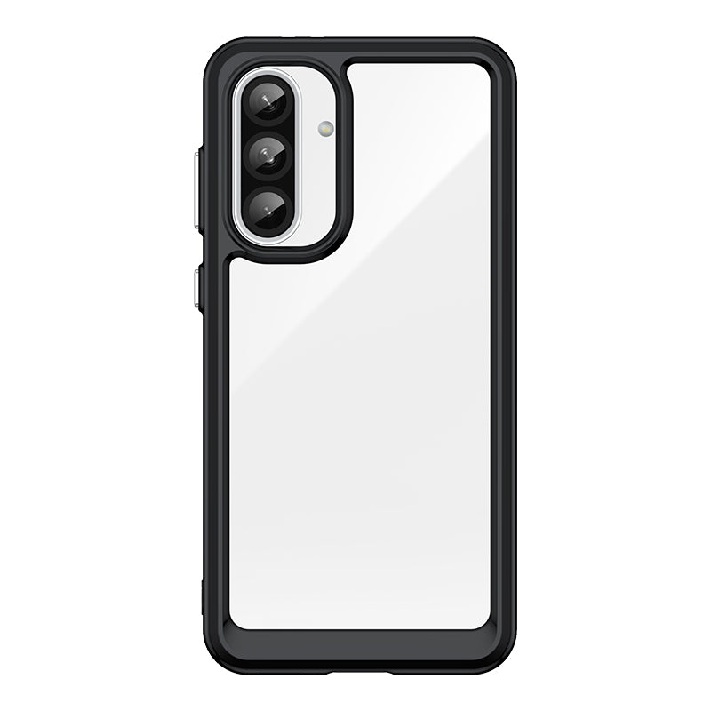 Outer Space Θήκη Για Samsung Galaxy A36 Κάλυμμα Με Εύκαμπτο Frame - Black – Θήκη για κινητό από το PhoneBazaar.gr
