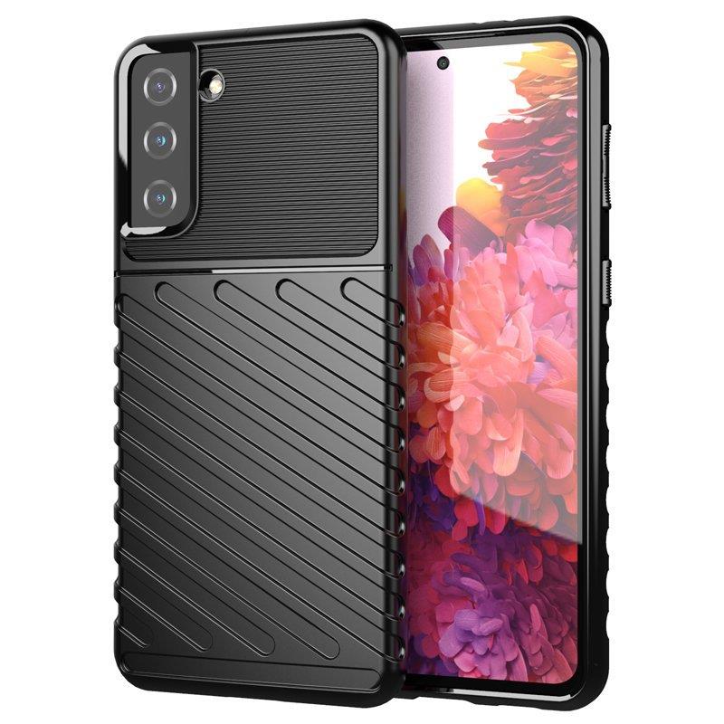 Thunder Θήκη Flexible Armored Cover Για Samsung Galaxy S22 + (S22 Plus) Black – Θήκη για κινητό από το PhoneBazaar.gr