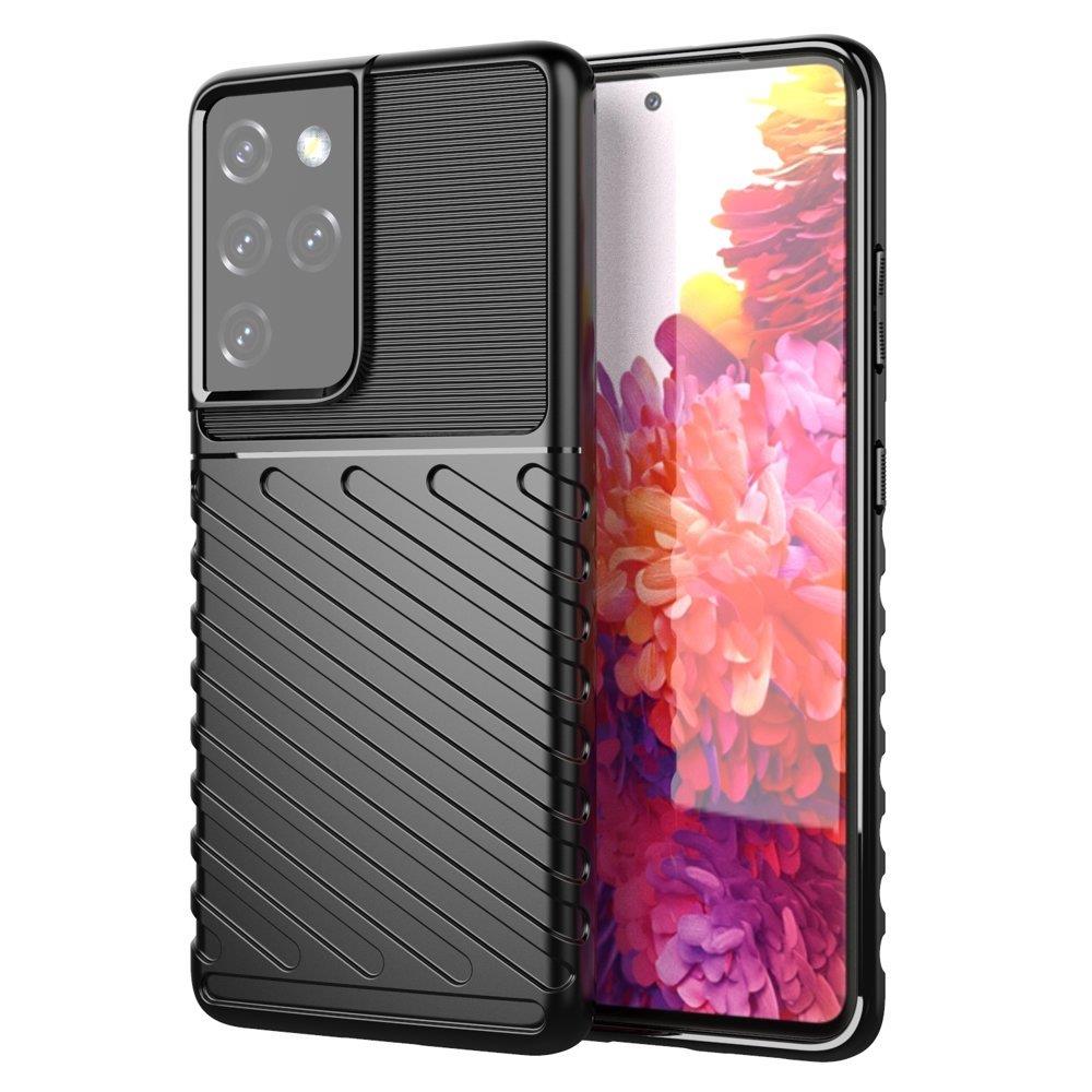 Thunder Θήκη Θήκη Για Samsung Galaxy S23 Ultra Silicone Armor Θήκη Black – Θήκη για κινητό από το PhoneBazaar.gr