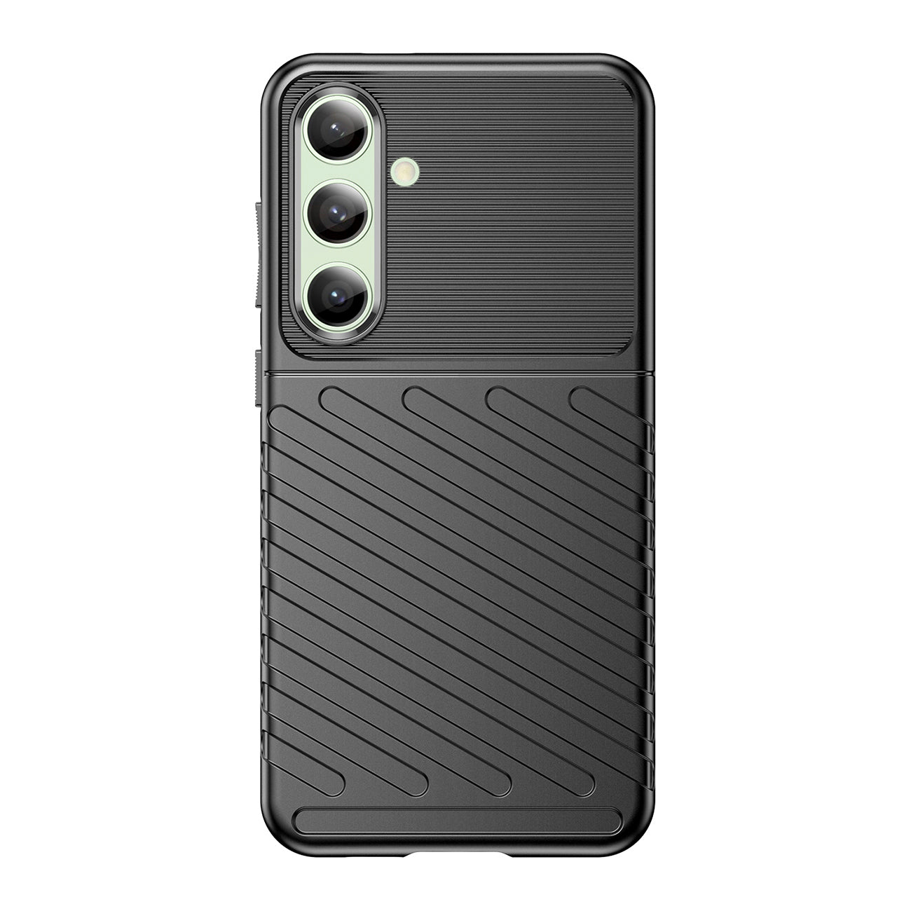 Thunder Θήκη Για Samsung Galaxy S24 Fe Σιλικόνης Θωρακισμένηed Κάλυμμα - Black – Θήκη για κινητό από το PhoneBazaar.gr