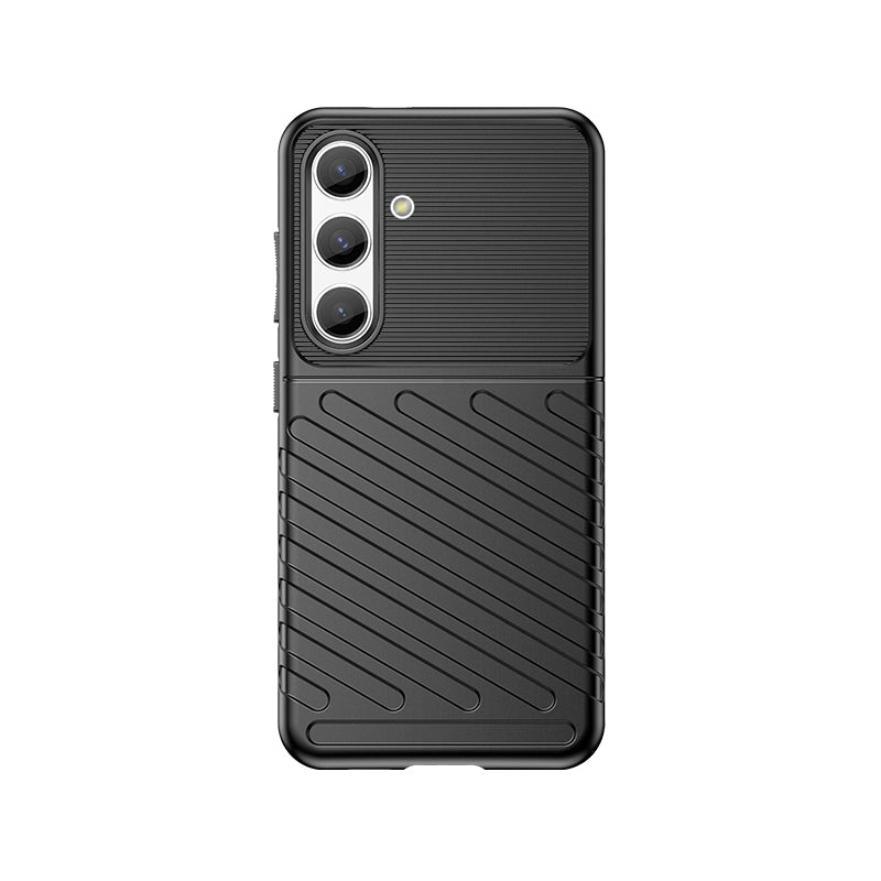 Thunder Θήκη Armored Θήκη Για Samsung Galaxy S24 - Black – Θήκη για κινητό από το PhoneBazaar.gr