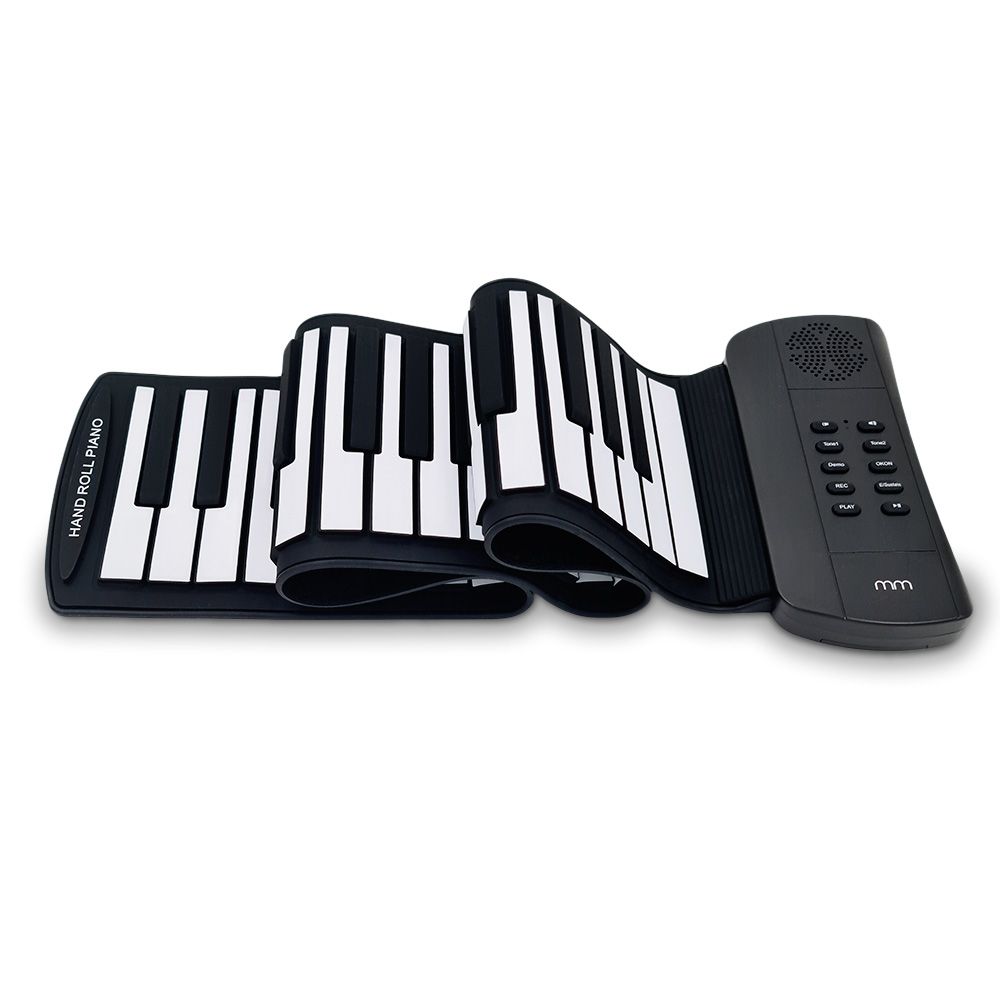Roll-Up Keyboard – Φορητό Ηλεκτρονικό Πληκτρολόγιο Πιάνου – Θήκη για κινητό από το PhoneBazaar.gr