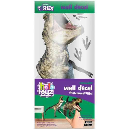 Holotoyz – Mighty T-Rex Ar Wall Decals Τεράστιο Αυτοκόλλητο Τοίχου Επαυξημένης Πραγματικότητας Με Εικόνες Που Ζωντανεύουν Σε Κινούμενα Σχέδια – Θήκη για κινητό από το PhoneBazaar.gr
