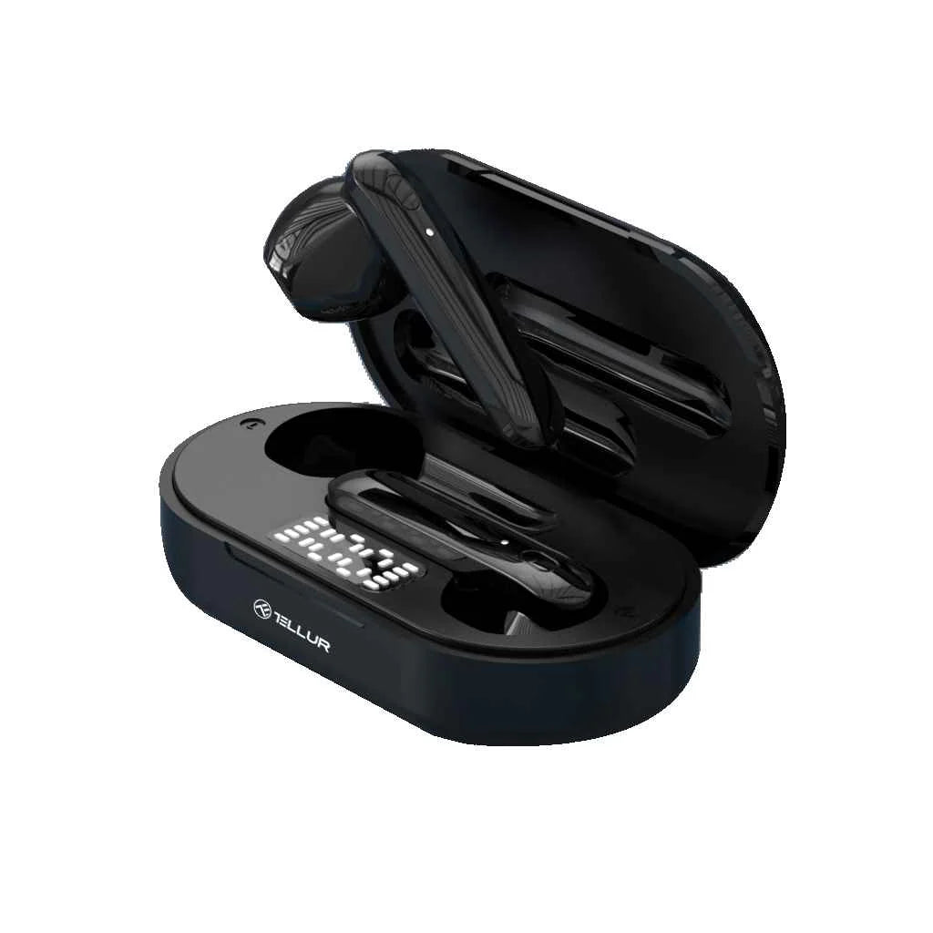 Tellur Flip Bluetooth True Wireless Headphones Ασύρματα Ακουστικά Bluetooth TWS – Black