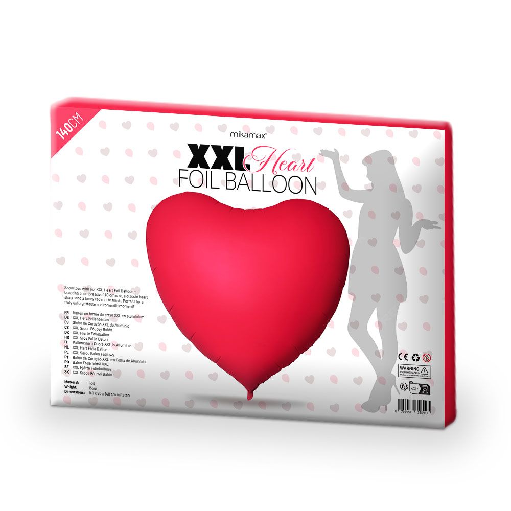 Xxl Heart Balloon – Γιγαντιαίο Μπαλόνι Σε Σχήμα Κόκκινης Καρδιάς – Θήκη για κινητό από το PhoneBazaar.gr